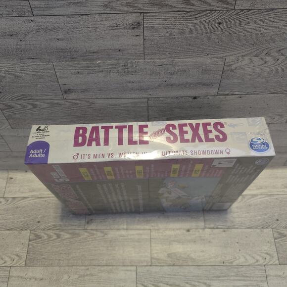 BATTLE OF THE SEXES Adult Board Game by Spin Master Party Game NEW SEALED NIB - Picture 12 of 13